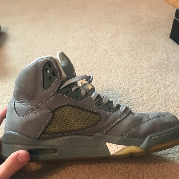 Jordan 5 Retro Wolf Grey - Picture 2 of 5